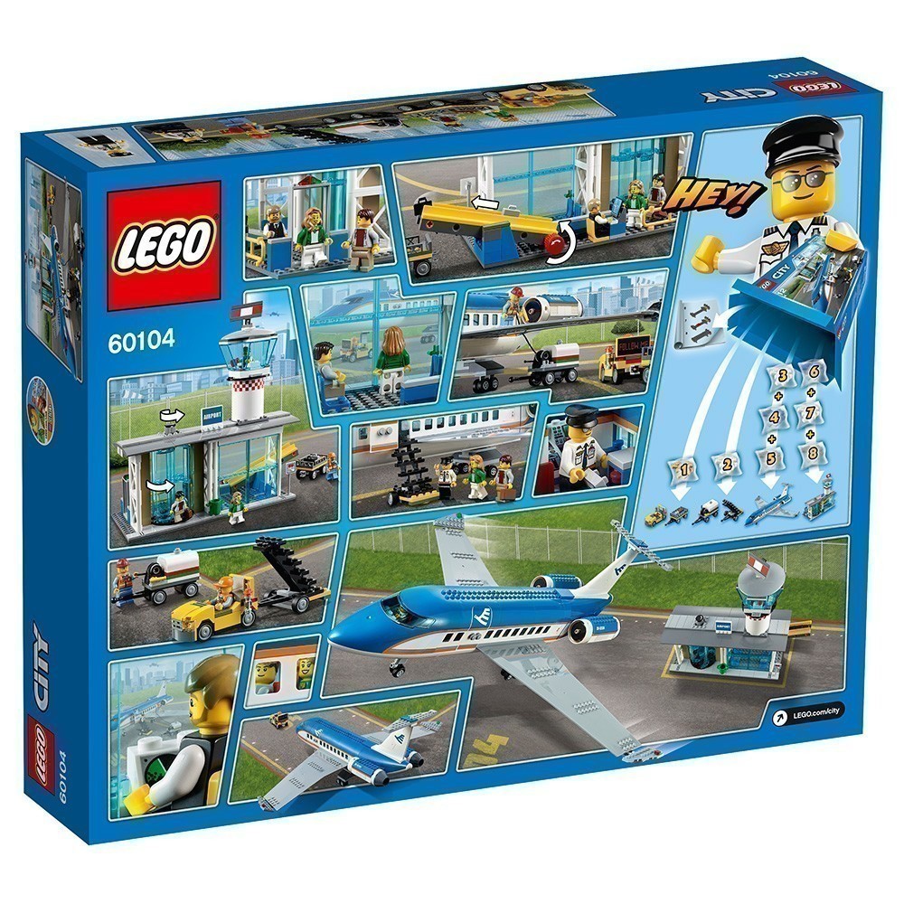 LEGO® City - 60104 Airport Passenger Terminal