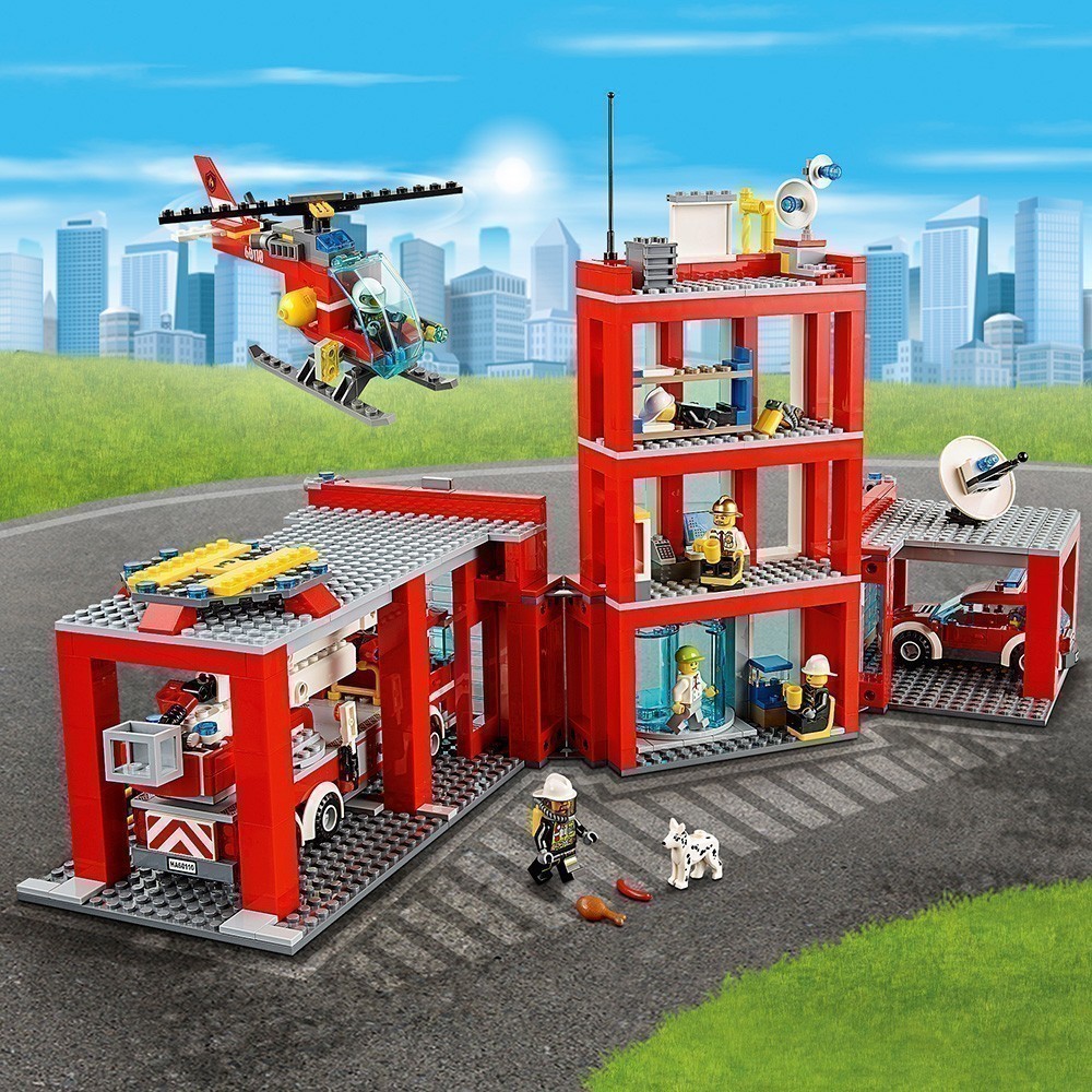 LEGO City 60110 Fire Station Online Toys Australia