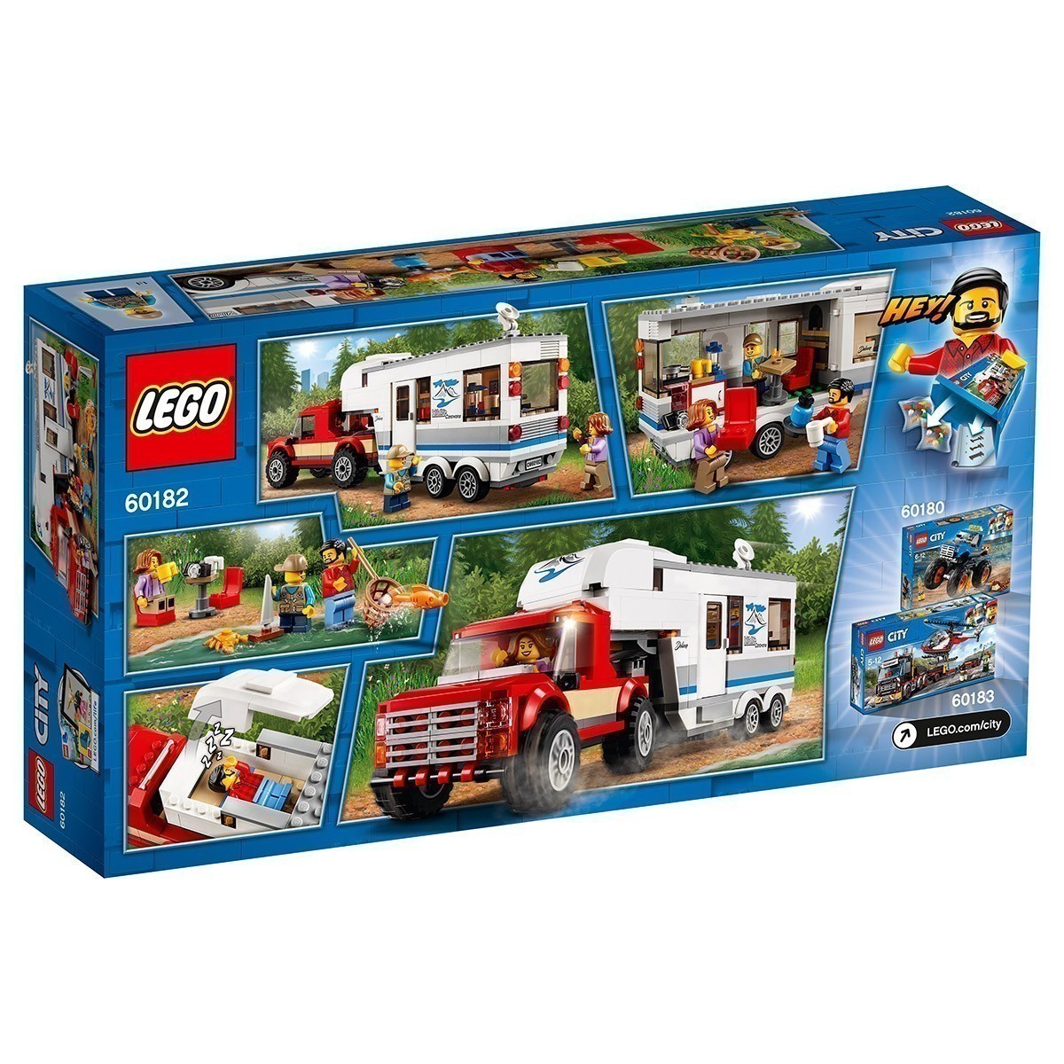 LEGO® City - 60182 Pickup & Caravan