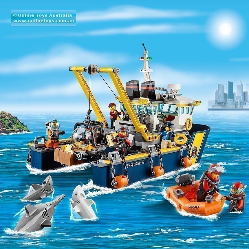 LEGO® City - Deep Sea Explorers - 60095 Deep Sea Exploration Vessel