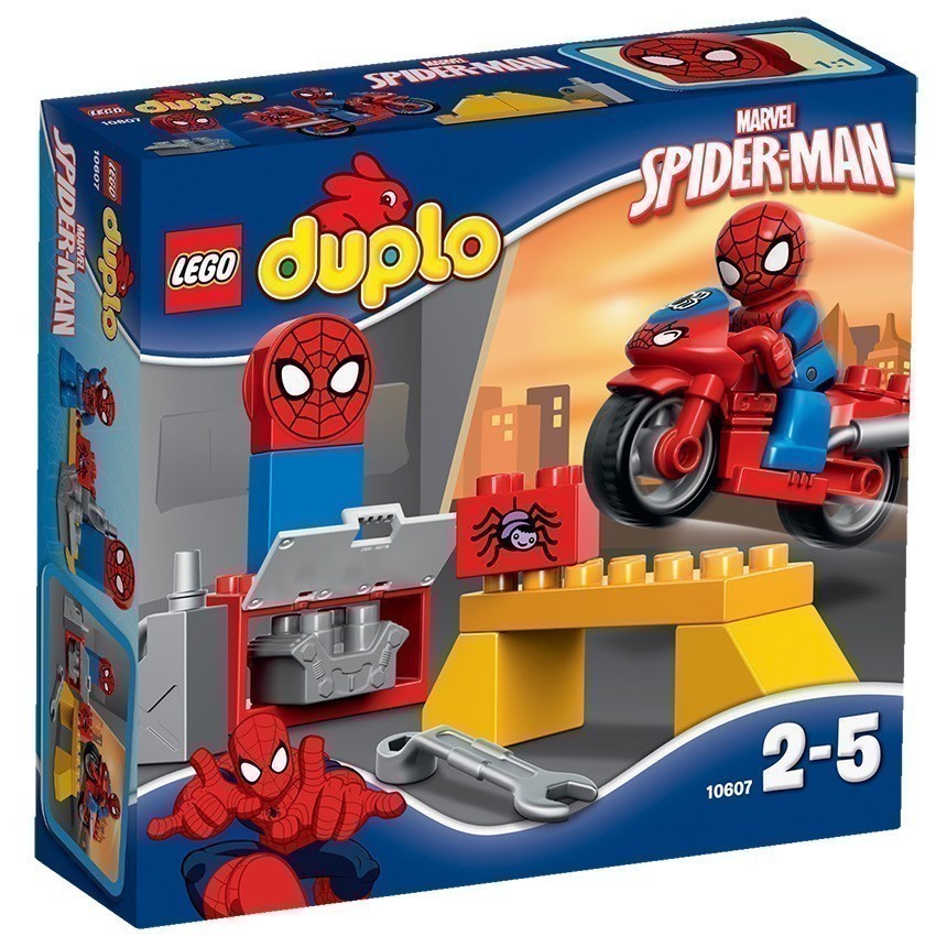 LEGO® DUPLO® 10607 - Spider-Man Web-Bike Workshop