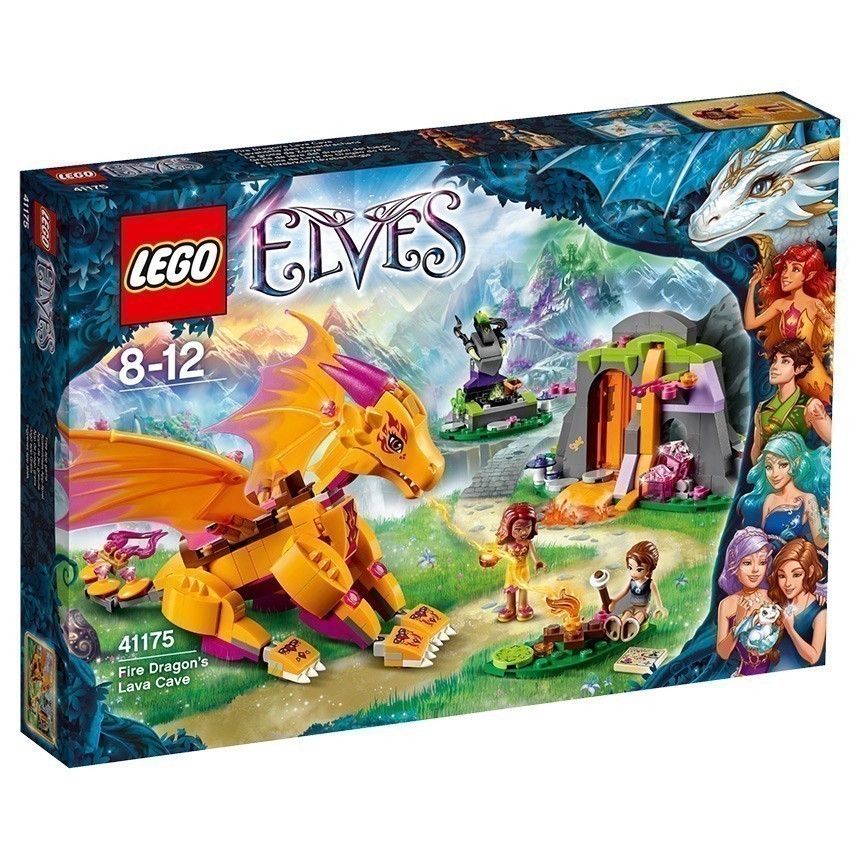 LEGO® Elves 41175 - Fire Dragon's Lava Cave