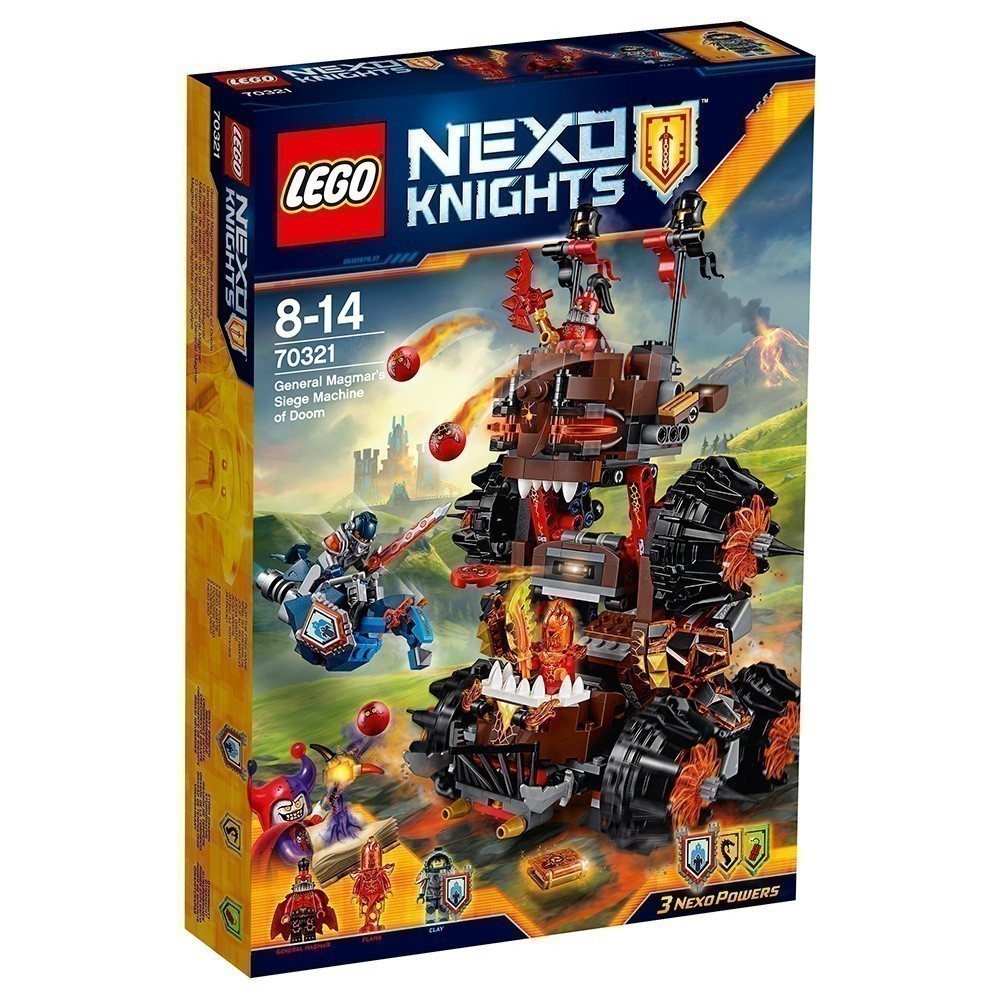 LEGO® - Nexo Knights™ - 70321 General Magmar's Siege Machine Of Doom
