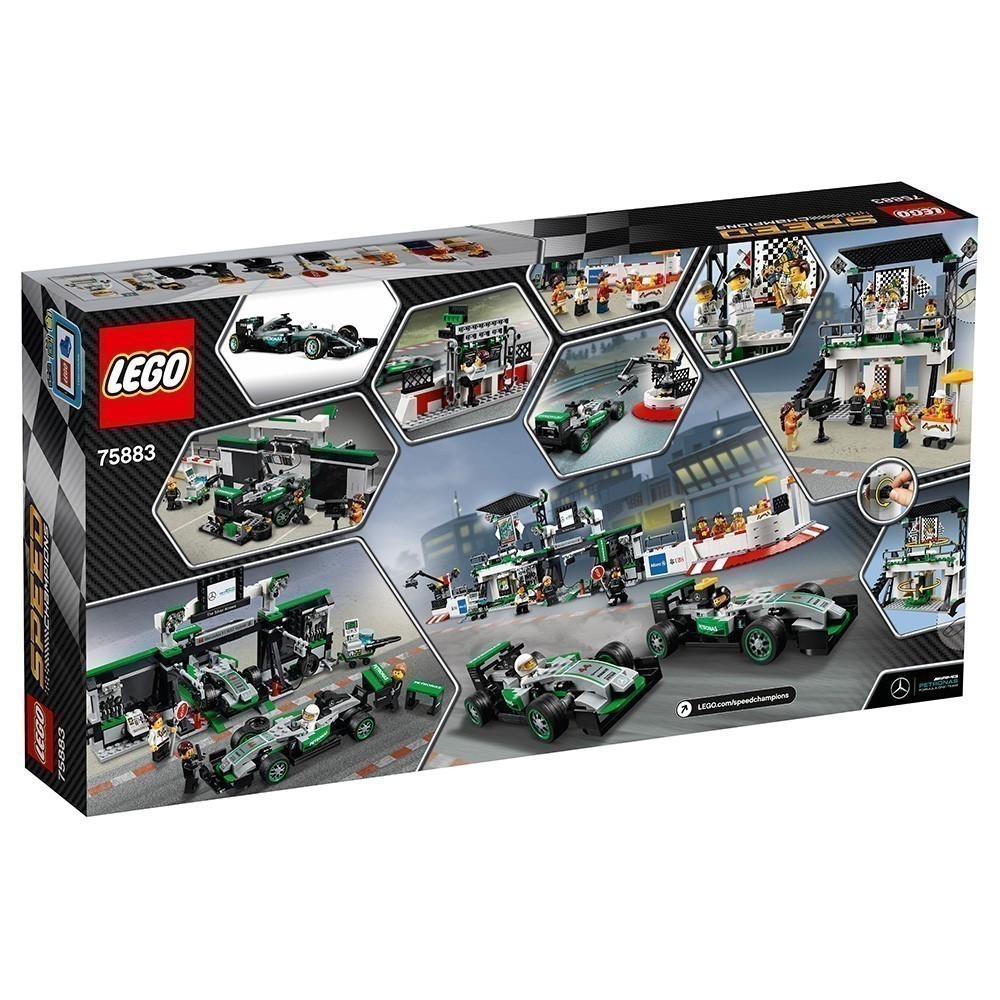 LEGO® - Speed Champions - 75883 MERCEDES AMG PETRONAS Formula One™ Team