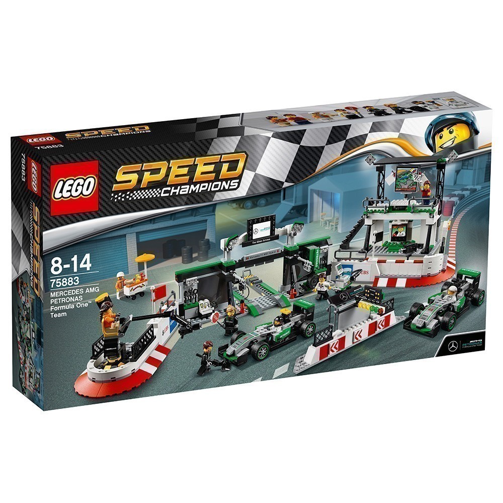 LEGO® - Speed Champions - 75883 MERCEDES AMG PETRONAS Formula One™ Team