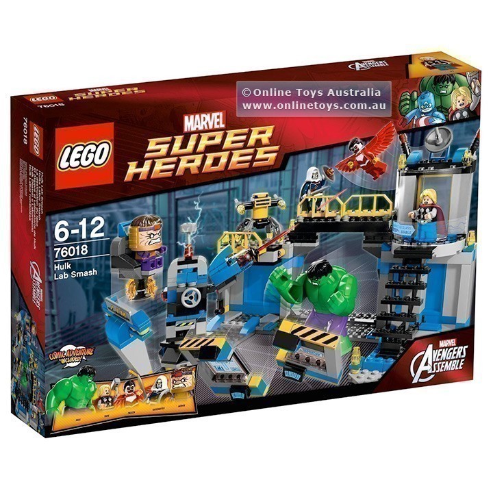 LEGO® - Super Heroes - 76018 Hulk Lab Smash