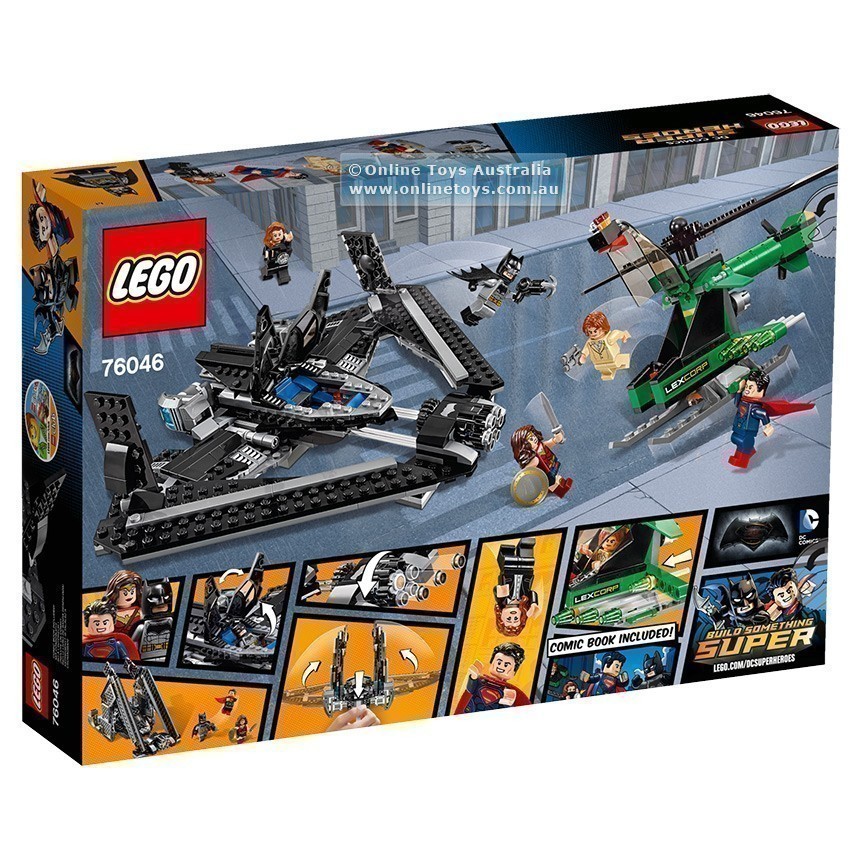 LEGO® - Super Heroes - 76046 Heroes Of Justice: Sky High Battle