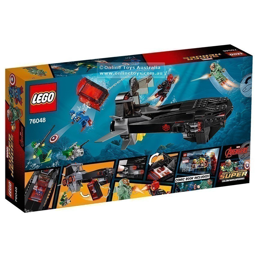 LEGO® - Super Heroes - 76048 Iron Skull Sub Attack