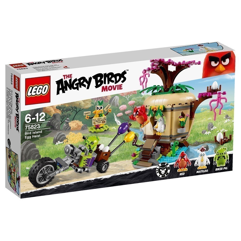 LEGO® - The Angry Birds™ Movie - 75823 Bird Island Egg Heist