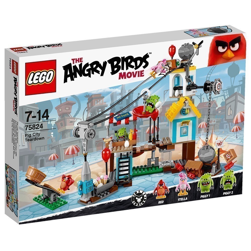LEGO® - The Angry Birds™ Movie - 75824 Pig City Teardown