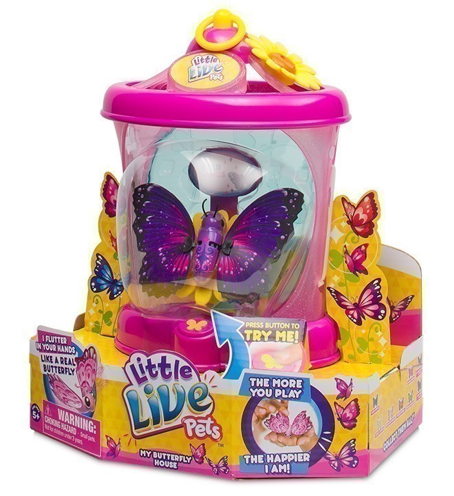 Little Live Pets - Butterfly With House - Star Wings