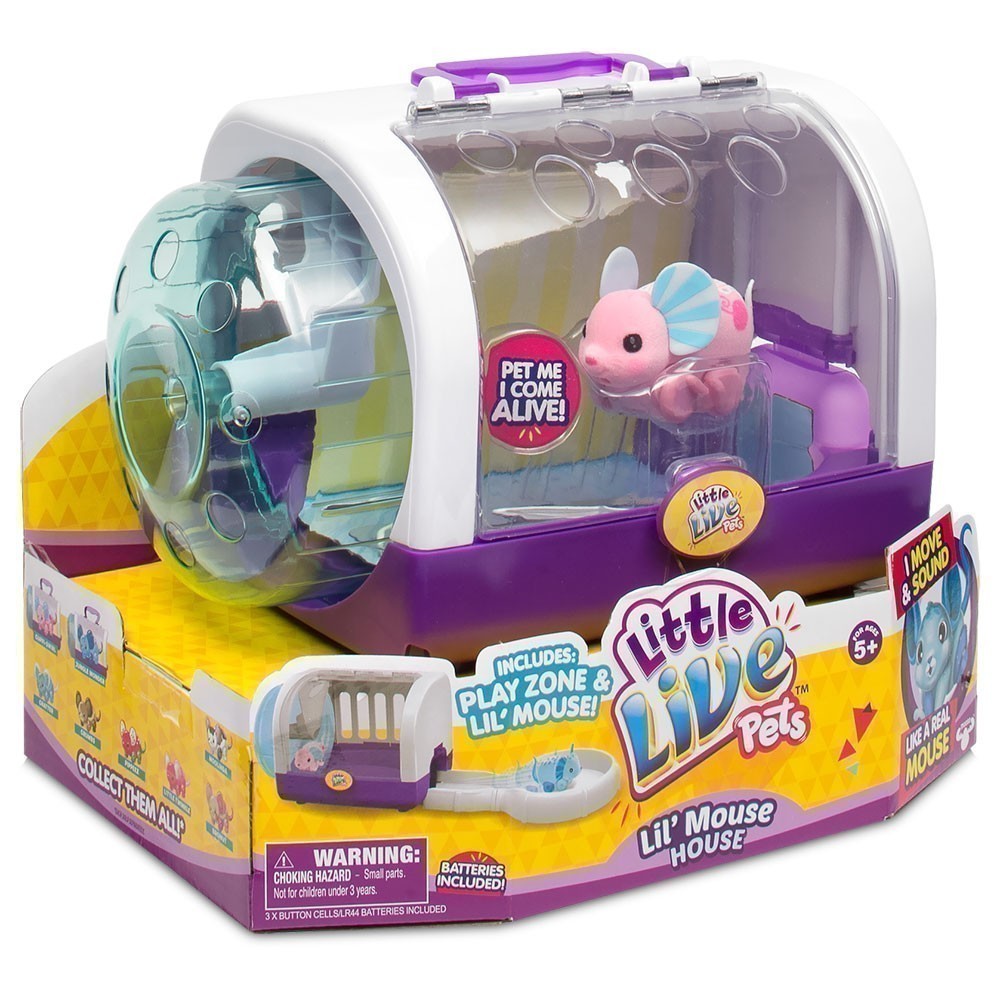 Little Live Pets - Lil' Mouse House - Cuppi-Swirl