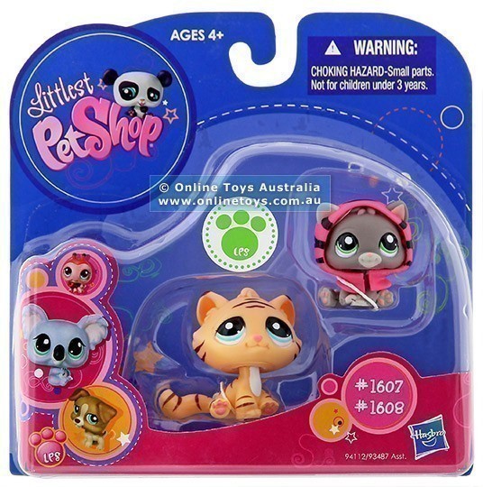 Littlest Pet Shop Collectible Pets Value Pack Kitten and Cat