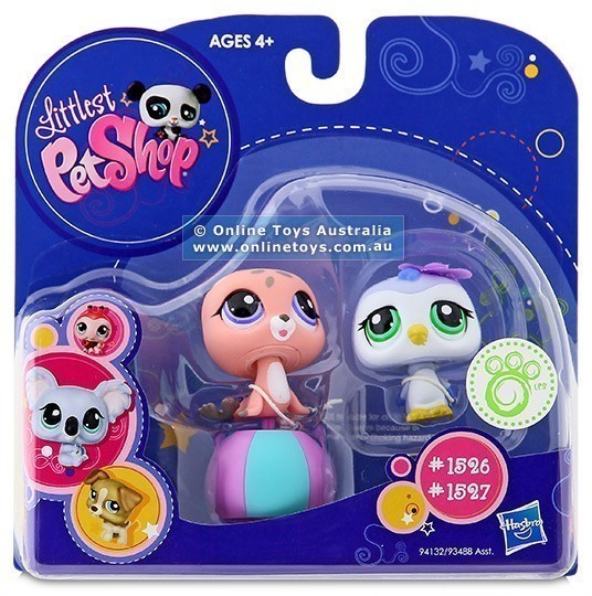 Littlest Pet Shop - Collectible Pets Value Pack - Penguin and Seal