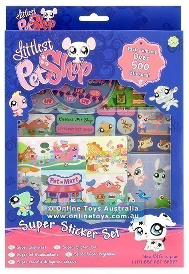 Littlest Pet Shop - Super Sticker Set