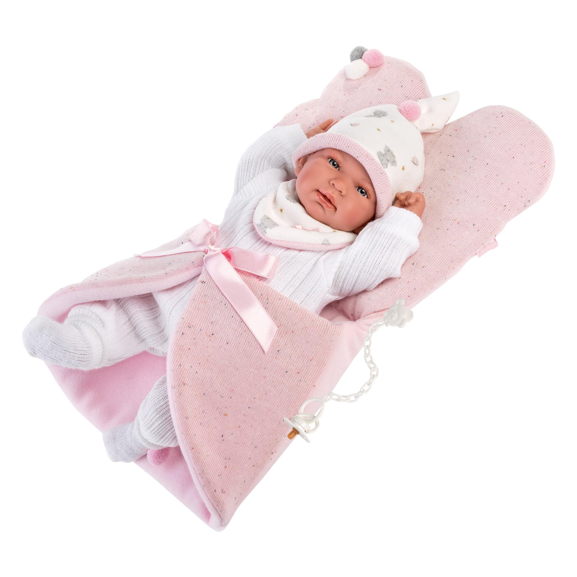 Llorens - 44cm Baby Doll - Tino Rosa