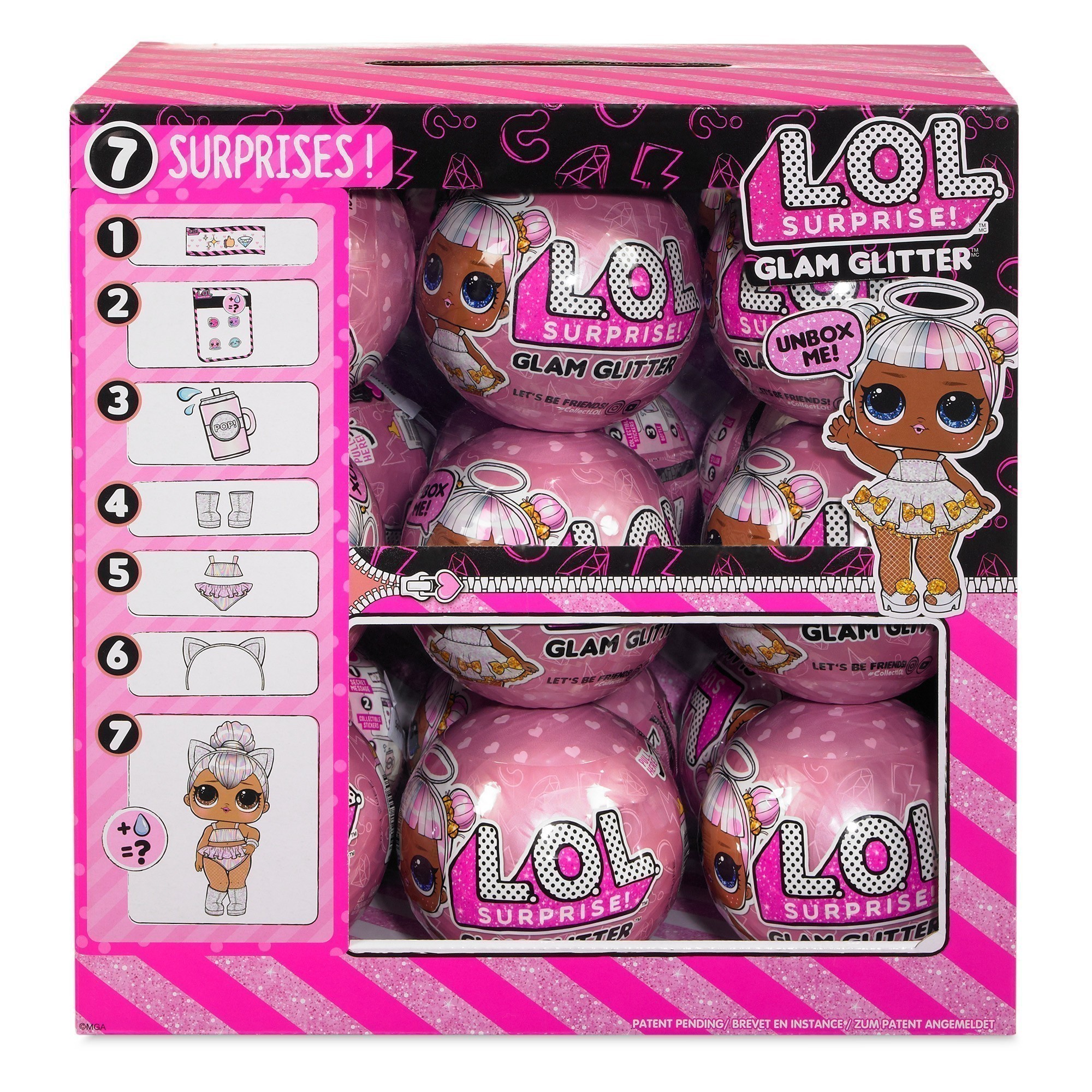 Lol surprise sales glam glitter box