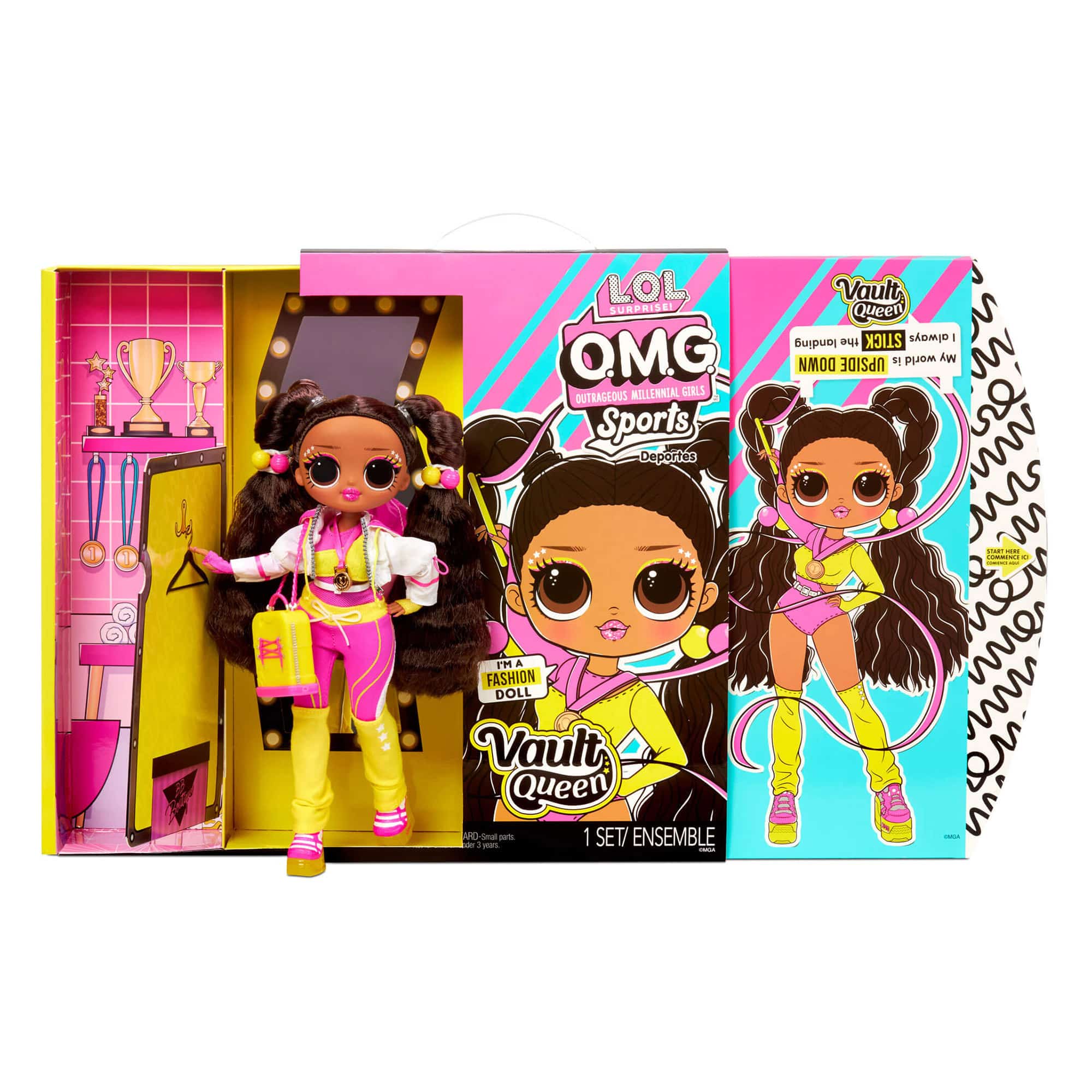 LOL Surprise - OMG Sports Vault Queen Fashion Doll