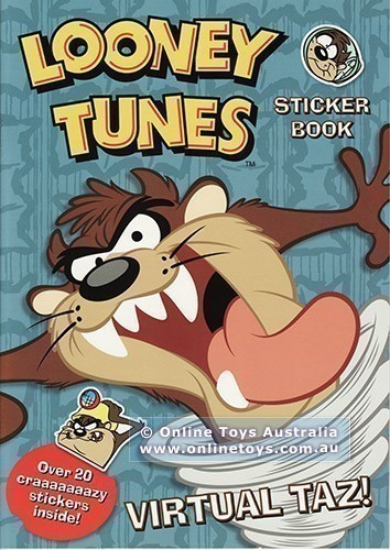 Looney Tunes Sticker Book - Virtual Taz!