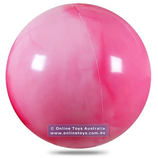 Loumet - Marble Style Play Ball - 225mm Pink