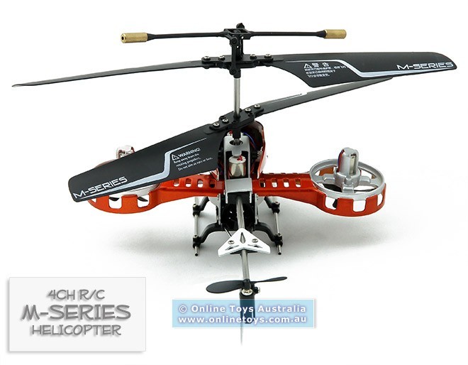 M-Series 4Ch RC Mini Helicopter with Built-In Gyro - M30