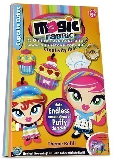 Magic Fabric - Cupcake Cutties Themed Refill