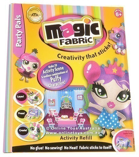 Magic Fabric - Party Pals Activity Refill
