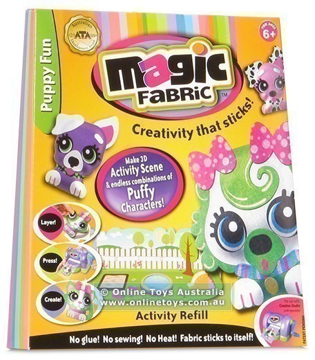 Magic Fabric - Puppy Fun Activity Refill