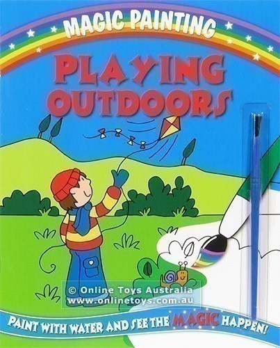 Magic Painting - Playing Outdoors