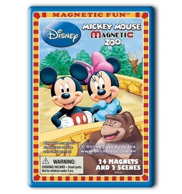 Magnetic Fun Large Tin - Disney Mickey Mouse