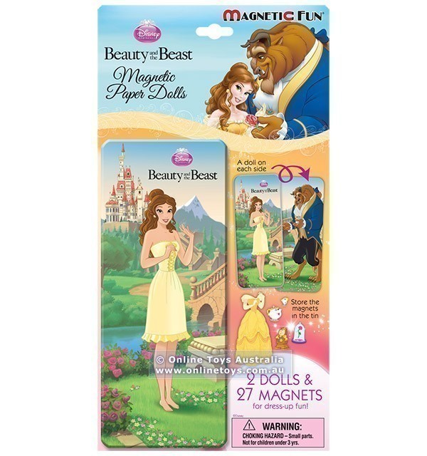 Magnetic Fun - Magnetic Paper Dolls - Disney Beauty & The Beast