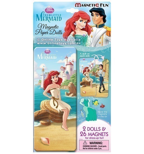 Magnetic Fun - Magnetic Paper Dolls - Disney The Little Mermaid