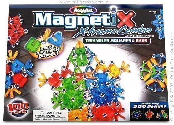 Magnetix - 100 Piece X-treme Combo Set