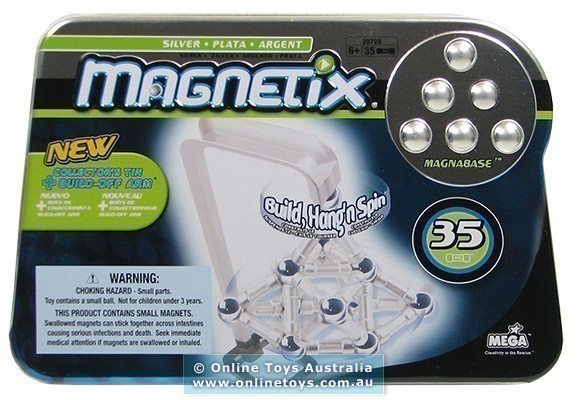 Magnetix - 28728 Silver 35 Piece