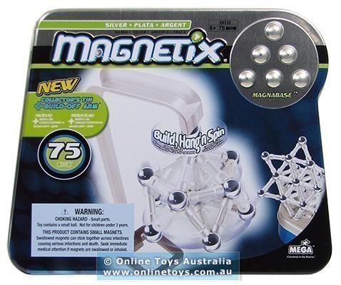 Magnetix - 28733 Silver 75 Piece