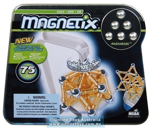 Magnetix - 28734 Gold 75 Piece