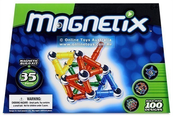 Magnetix - 35 Piece Magnetic Building Set