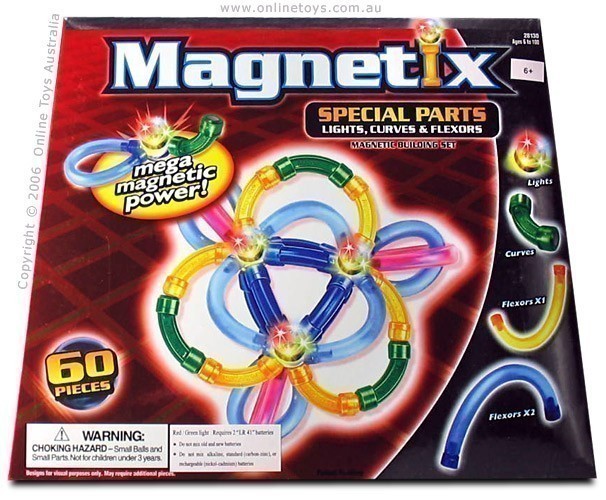 Magnetix - 60 Piece Special Parts Set