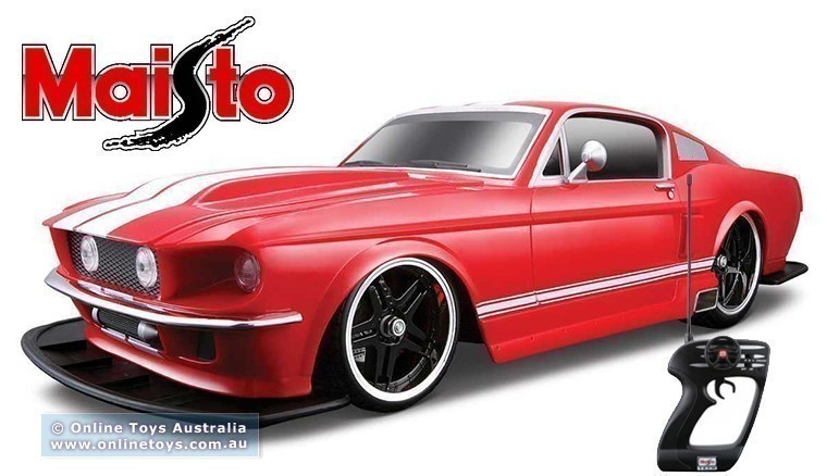 Maisto 1967 ford mustang gt remote control car on sale