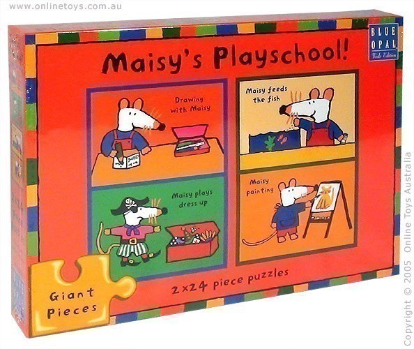 Maisys Playschool - 2 X 24 Piece Jigsaw Puzzle