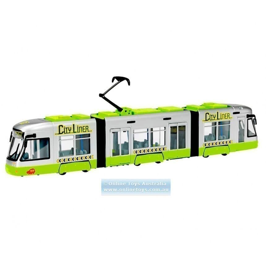 Majorette - City Liner Tram - Green