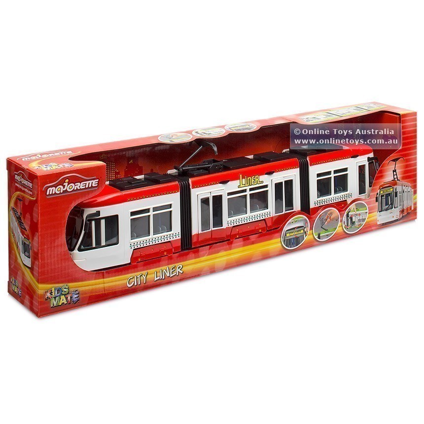 Majorette - City Liner Tram - Red