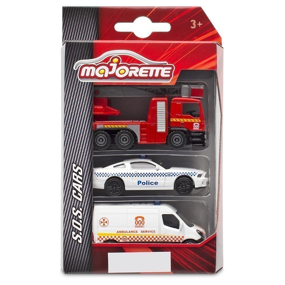 Majorette - Diecast S.O.S Cars