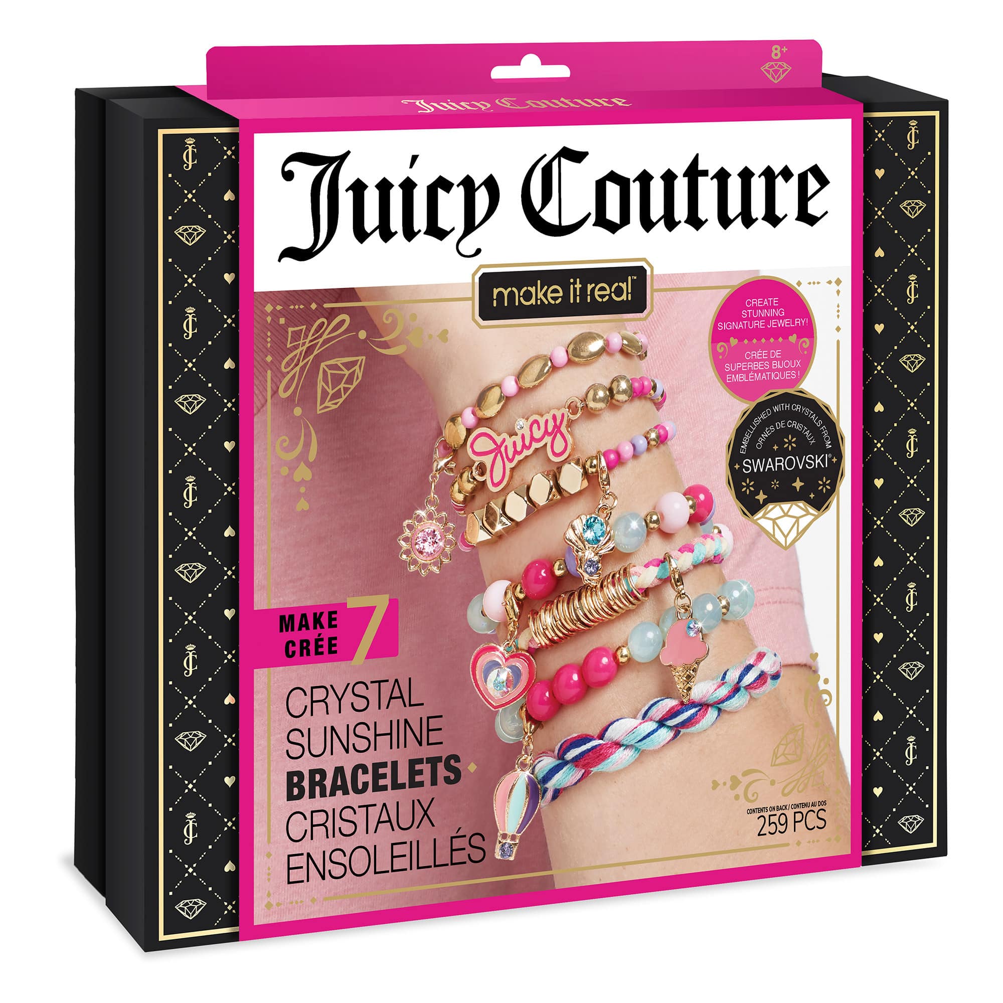 Make It Real - Juicy Couture - Crystal Sunshine Bracelets with Swarovski Crystals