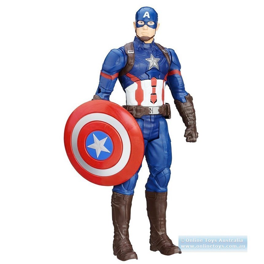 Marvel Avengers - Titan Hero Series - 30cm Captain America Electronic Figure
