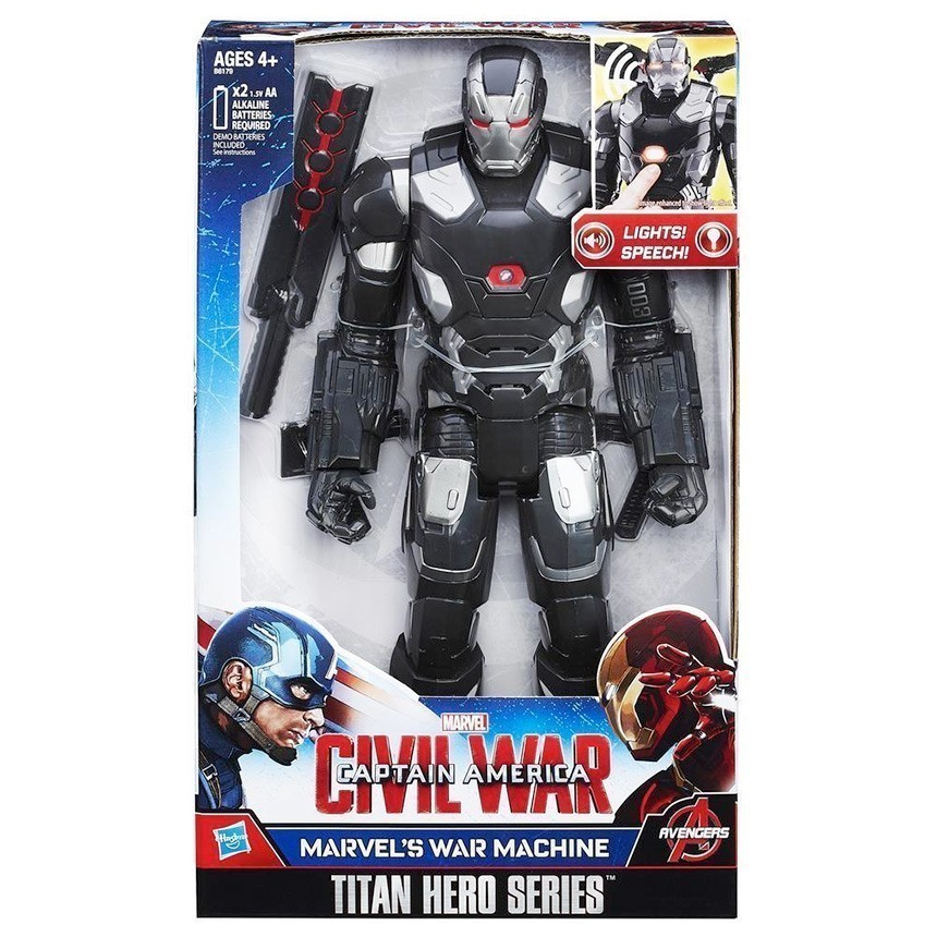 Marvel Avengers - Titan Hero Series - 30cm Marvel's War Machine Electronic Figure