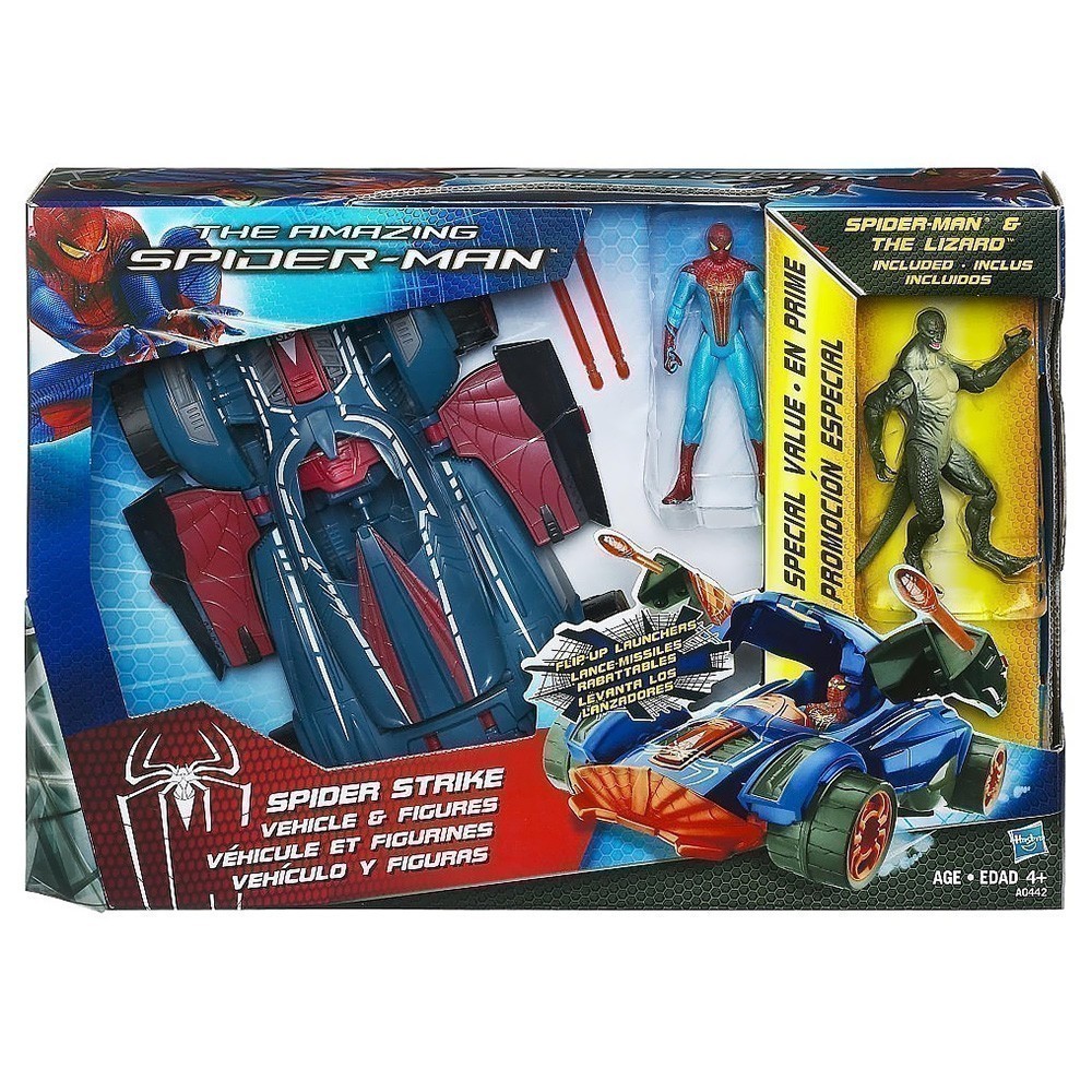 Marvel - The Amazing Spider-Man - Spider Strike Vehicle & Figures