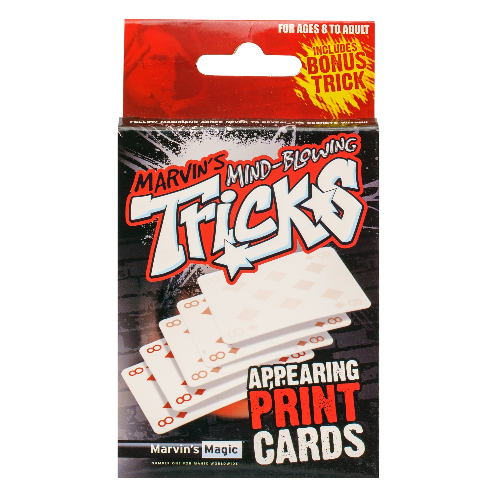 Marvin's Magic - Mind-Blowing Tricks Card Tricks - Appearing Print Cards