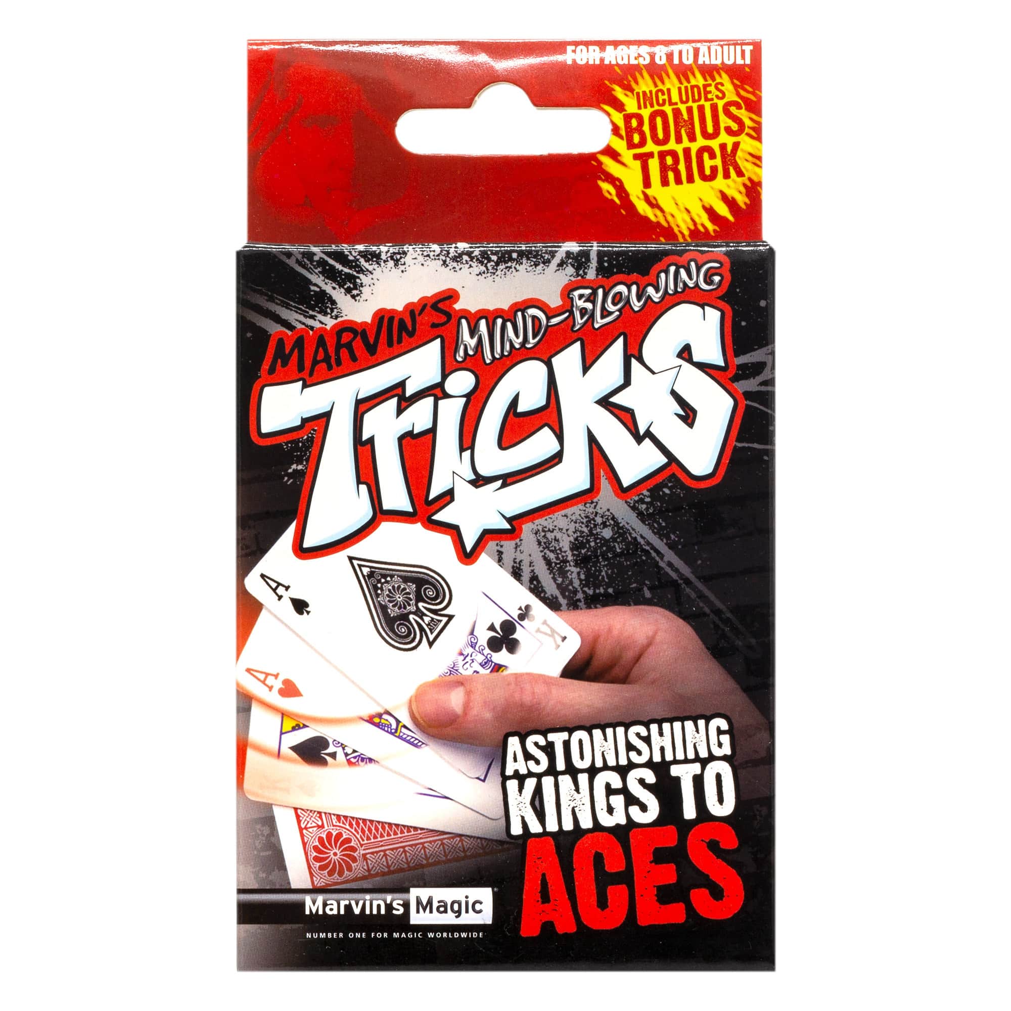 Marvin's Magic - Mind-Blowing Tricks Card Tricks - Astonishing Kings of Aces
