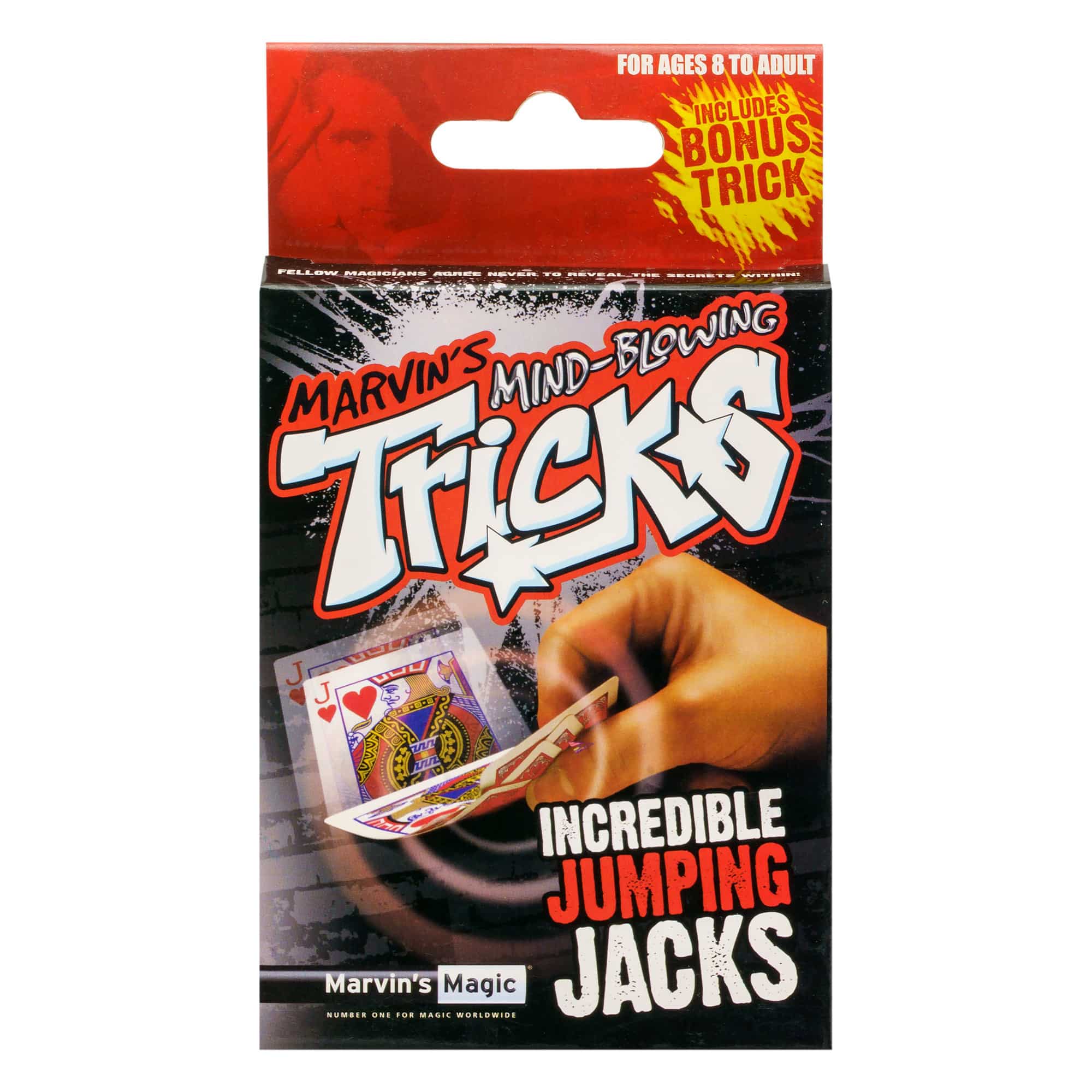 Marvin's Magic - Mind-Blowing Tricks Card Tricks - Incredible Jumping Jacks